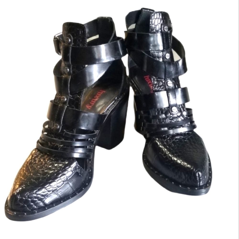 LUXURY Rebel Shoes, Color Black, Size 36